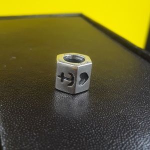 Authentic pandora heart,cross,anchor charm